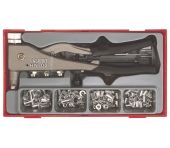 Teng Tools Blindnittemøtriksæt TTNR81 med 80 ass. nitter 106190101