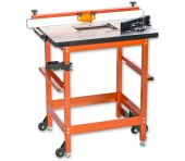 UJK Professionelt Fræsebord med Støbejernsplade AX717127