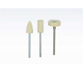 Proxxon Filtpolerstifter hjulformet 2 stk. ROL-28803