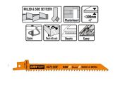Bajonetklinge 150mm BIM Heavy JS711DF-5