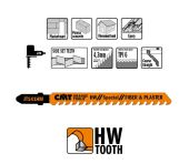 Stiksavklinge 75mm HM Fibercement JT141HM-3