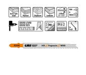 Stiksavklinge 90mm HCS Prog JT234X-5