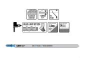 Stiksavklinge 160mm BIM Metal Flex JT718BF-3