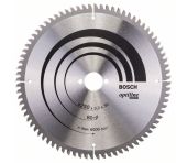 Bosch kap & gerringsavklinge 250 x 3,2 x 30mm 80T 2608640645