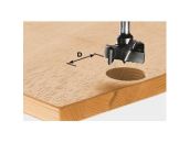 Festool Beslagbor HW, skaft 8 mm HW S8 D20 491072