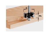 Festool Falsfræser HW med vendeplatter, skaft 8 mm HW S8 D38/12 491085