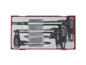 Teng Tools unbraconøglesæt torx med T-greb TTTX7 med 7 dele 68920107